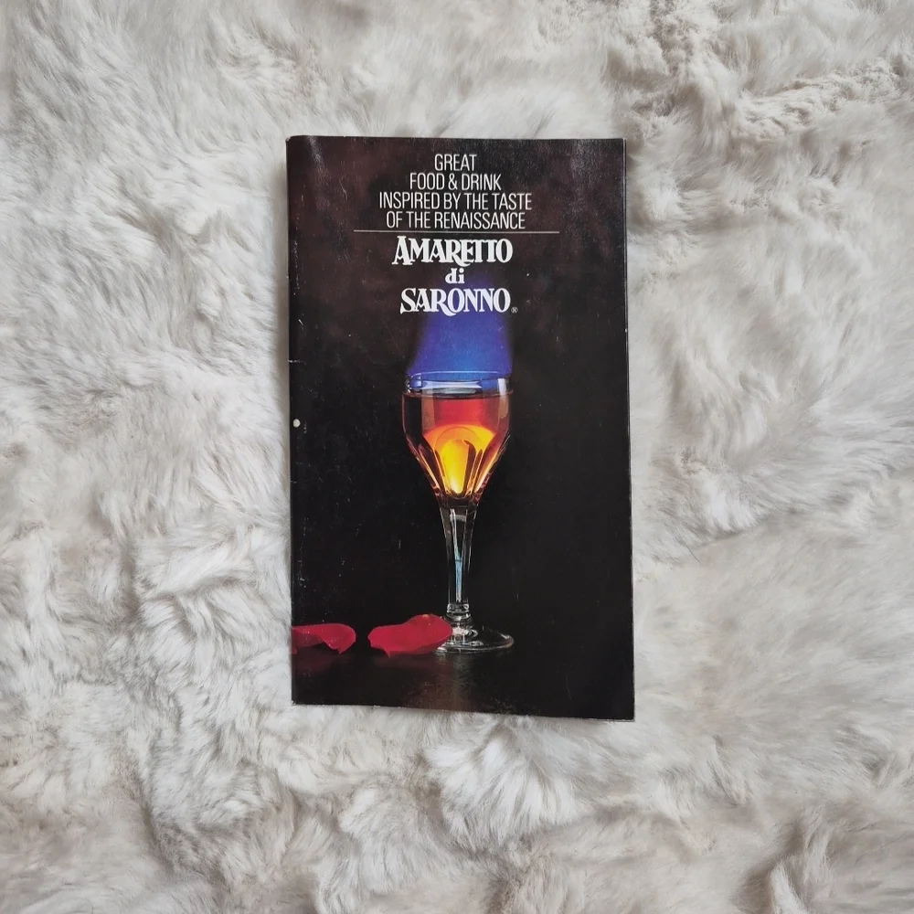 Vintage Recipe Books Drinks Food Magazines Fondue Amaretto Di Saronno The Bacard